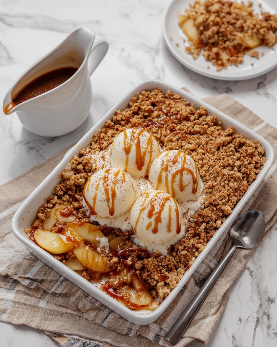 Unlock Creamy Bliss: Homemade Apple Crisp Ice Cream Secrets